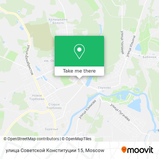 улица Советской Конституции 15 map