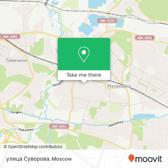 улица Суворова map