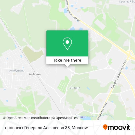 проспект Генерала Алексеева 38 map
