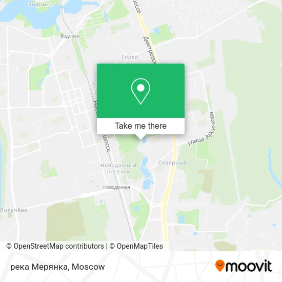 река Мерянка map