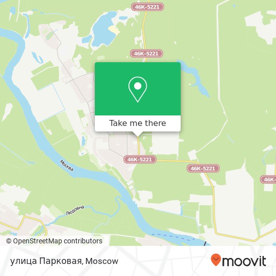 улица Парковая map