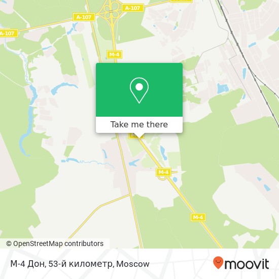 М-4 Дон, 53-й километр map