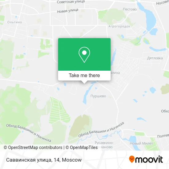 Саввинская улица, 14 map