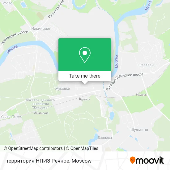 территория НПИЗ Речное map