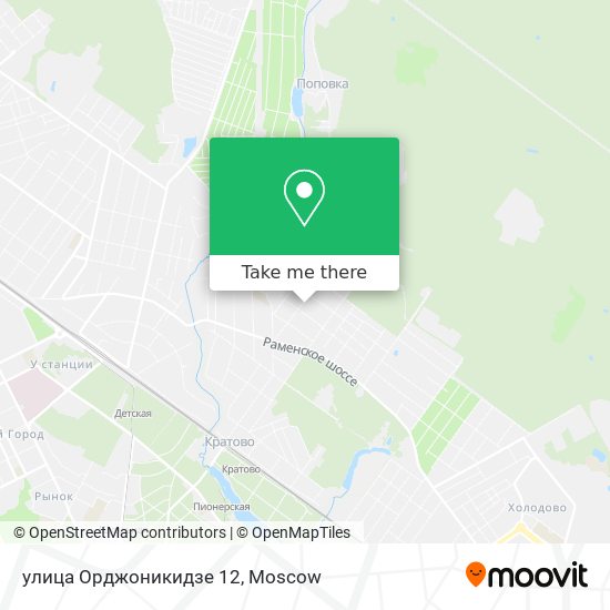 улица Орджоникидзе 12 map