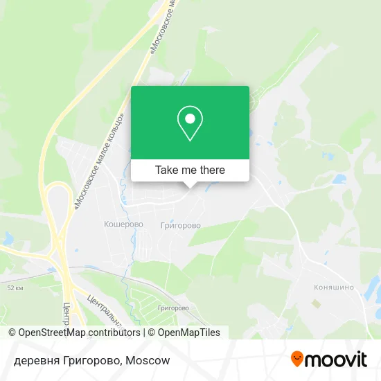 деревня Григорово map
