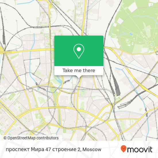 проспект Мира 47 строение 2 map