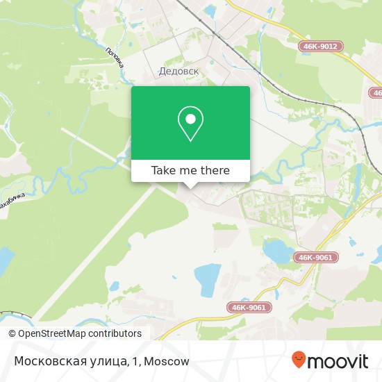 Московская улица, 1 map