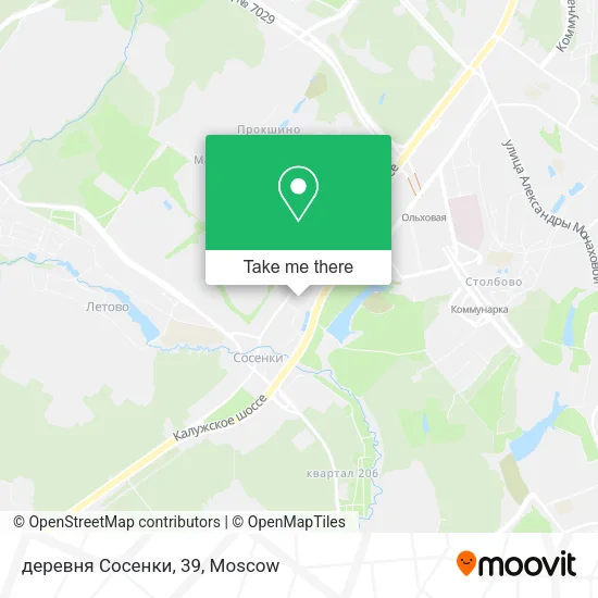 деревня Сосенки, 39 map