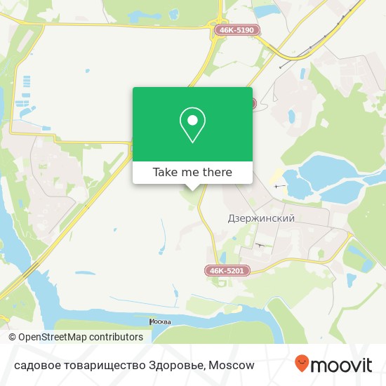 садовое товарищество Здоровье map