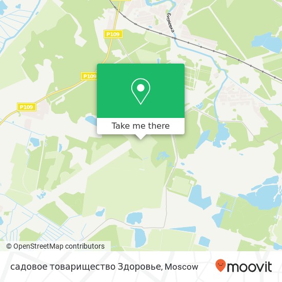 садовое товарищество Здоровье map