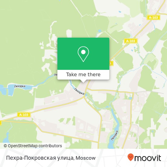 Пехра-Покровская улица map