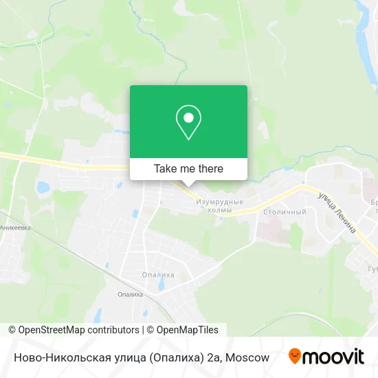 Ново-Никольская улица (Опалиха) 2а map