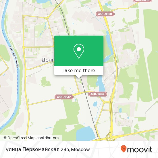 улица Первомайская 28a map