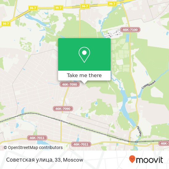 Советская улица, 33 map