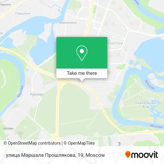 улица Маршала Прошлякова, 19 map