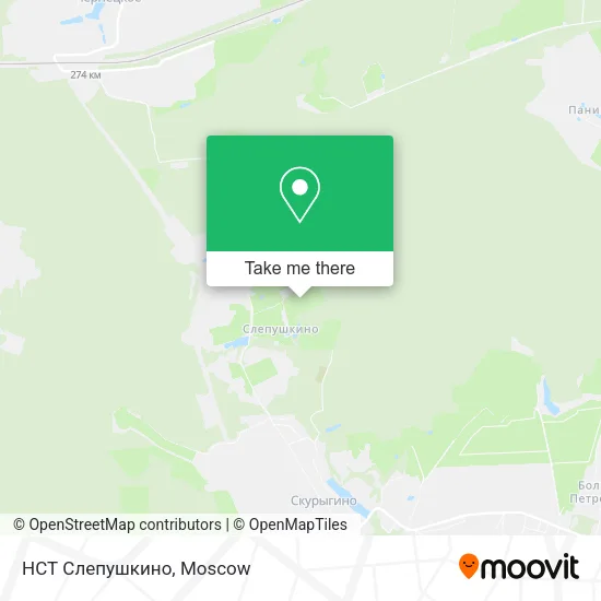 НСТ Слепушкино map