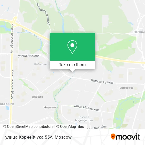 улица Корнейчука 55А map