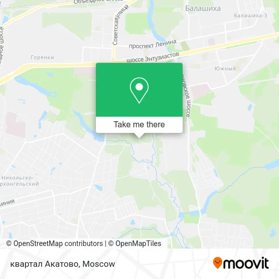 квартал Акатово map