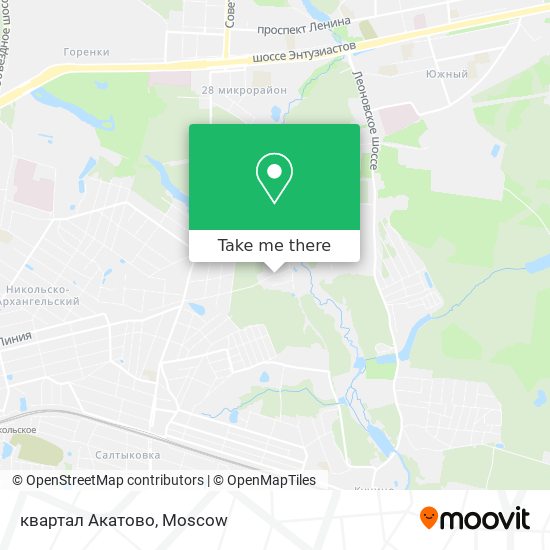 квартал Акатово map