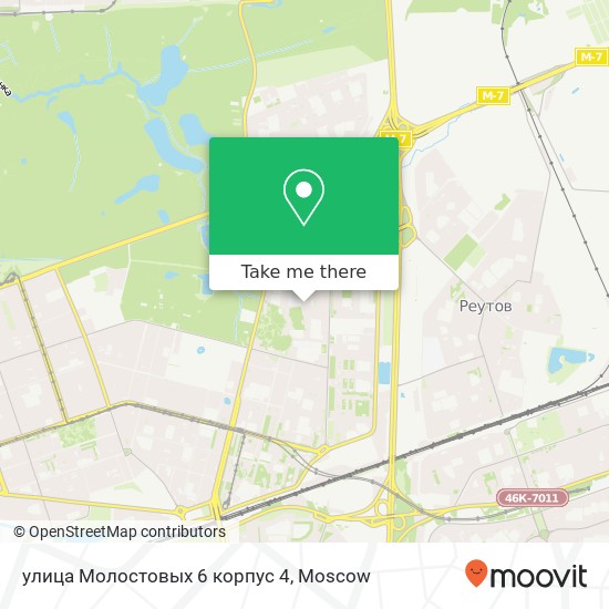 улица Молостовых 6 корпус 4 map