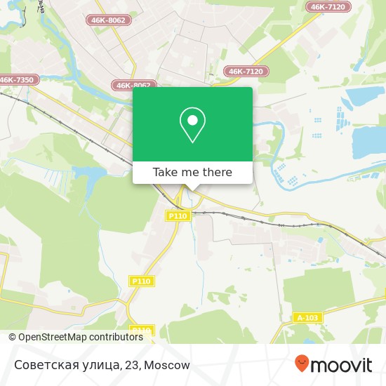 Советская улица, 23 map