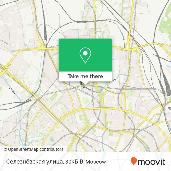 Селезнёвская улица, 30кБ-В map
