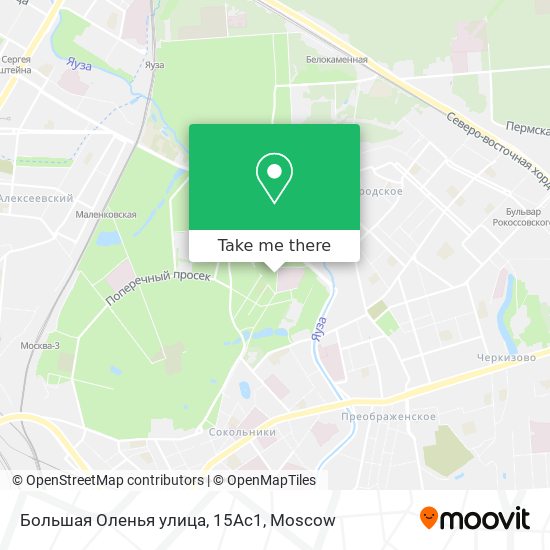 Большая Оленья улица, 15Ас1 map