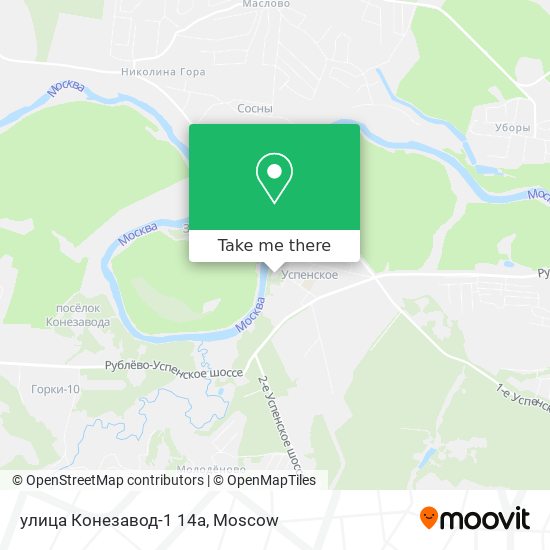 улица Конезавод-1 14а map