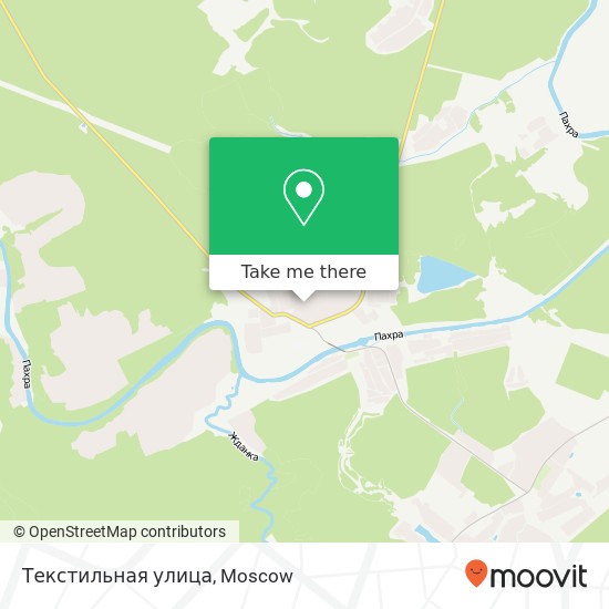 Текстильная улица map