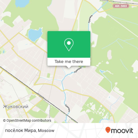 посёлок Мира map