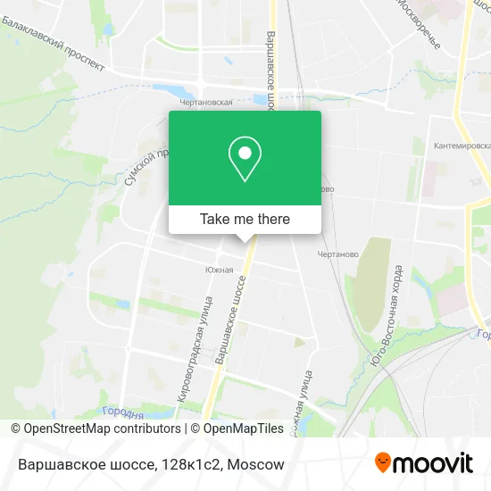 Варшавское шоссе, 128к1с2 map
