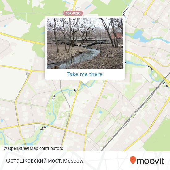 Осташковский мост map
