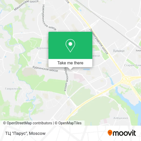 ТЦ "Парус" map