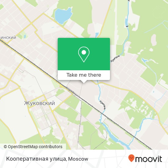 Кооперативная улица map