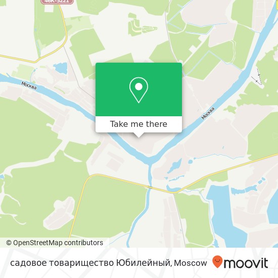 садовое товарищество Юбилейный map