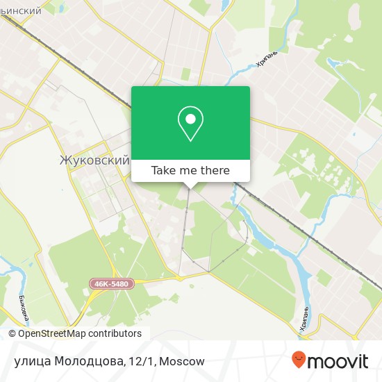 улица Молодцова, 12/1 map