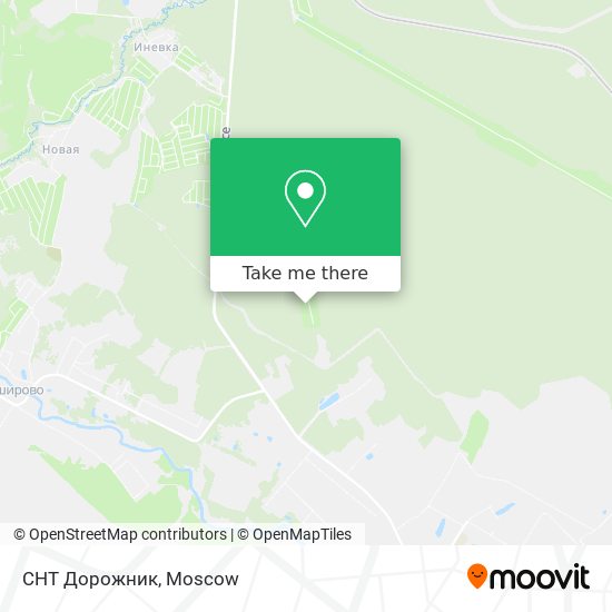 СНТ Дорожник map