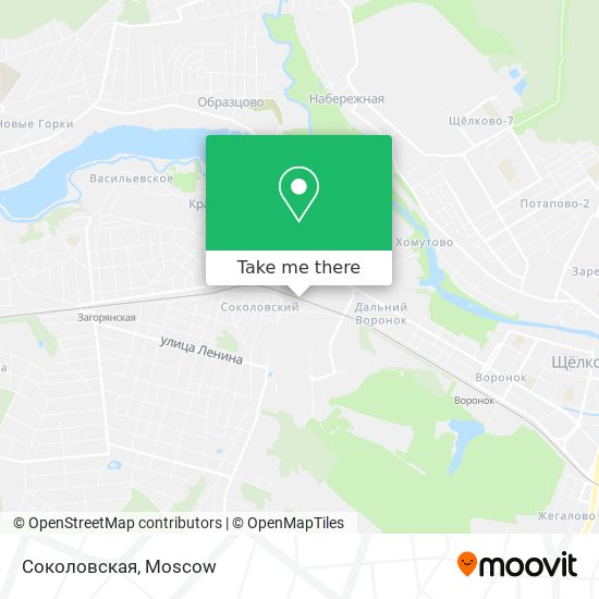 Соколовская map