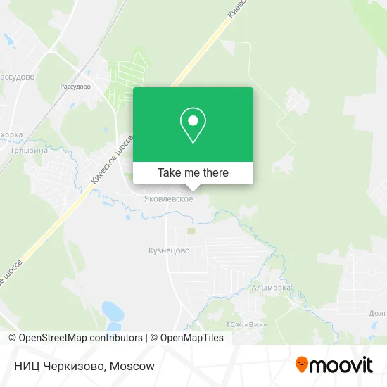 НИЦ Черкизово map