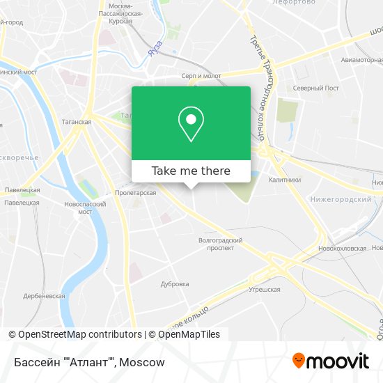 Бассейн ""Атлант"" map