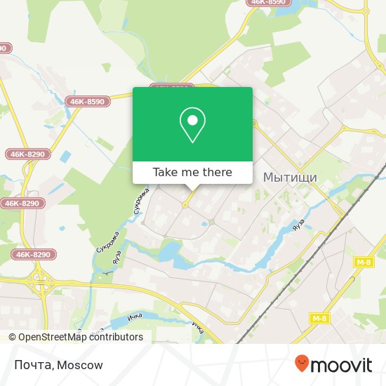 Почта map