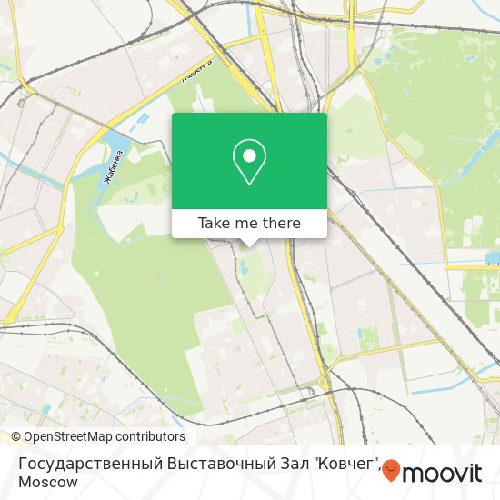 Государственный Выставочный Зал "Ковчег" map