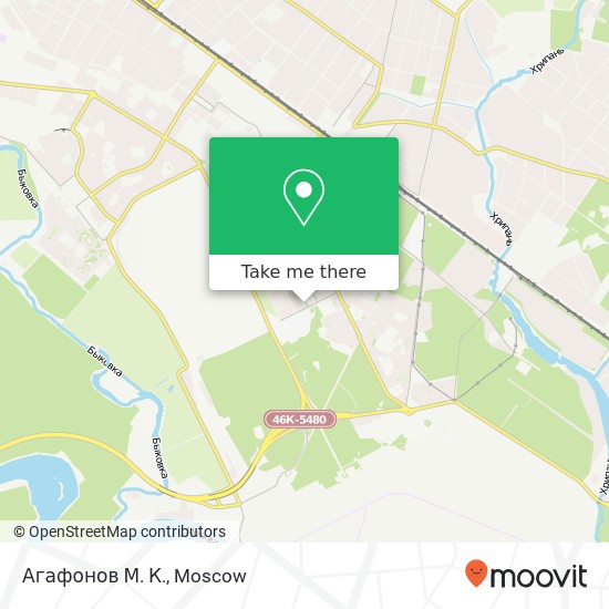 Агафонов М. К. map