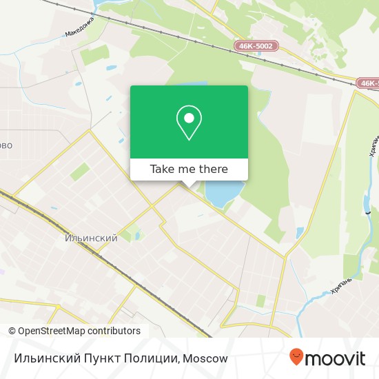 Ильинский Пункт Полиции map