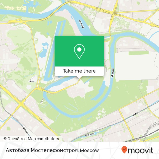 Автобаза Мостелефонстроя map