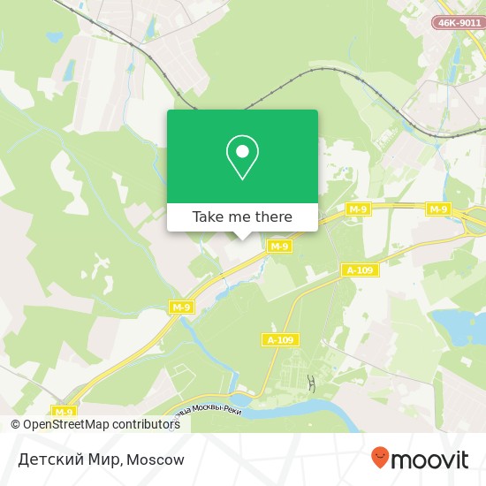 Детский Мир map