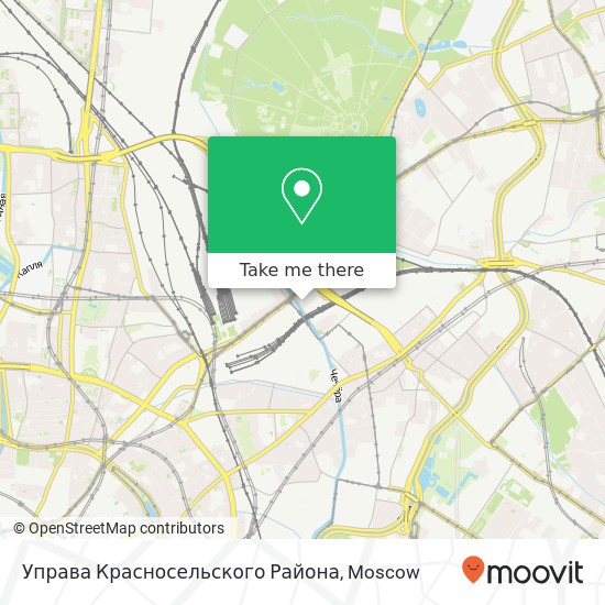 Управа Красносельского Района map