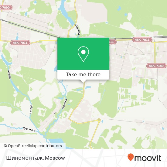 Шиномонтаж map