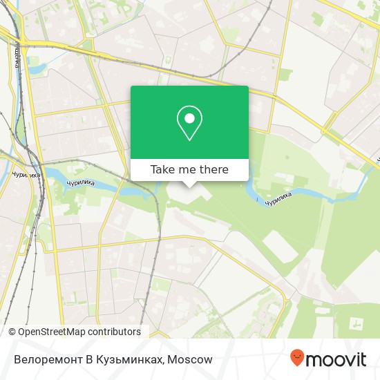 Велоремонт В Кузьминках map